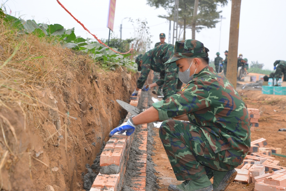 “Tết quân dân” ở Minh Châu – khắc sâu hình ảnh người lính trong giai đoạn mới