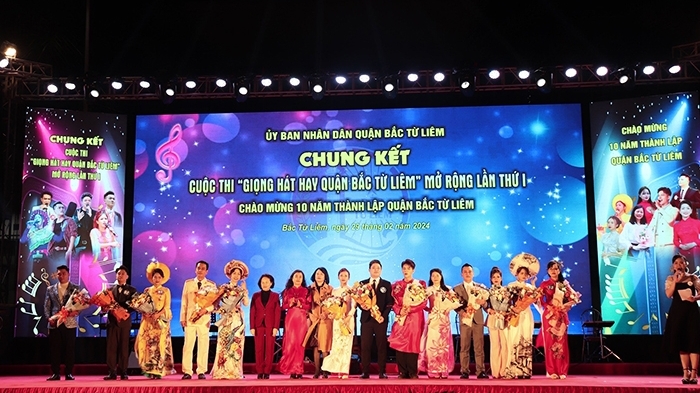 Rực rỡ đêm Chung kết “Giọng hát hay Bắc Từ Liêm” mở rộng lần thứ I