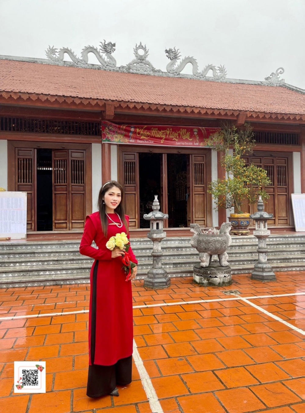 Phụ nữ huyện Mê Linh khoe sắc đẹp, góp phần quảng bá di sản
