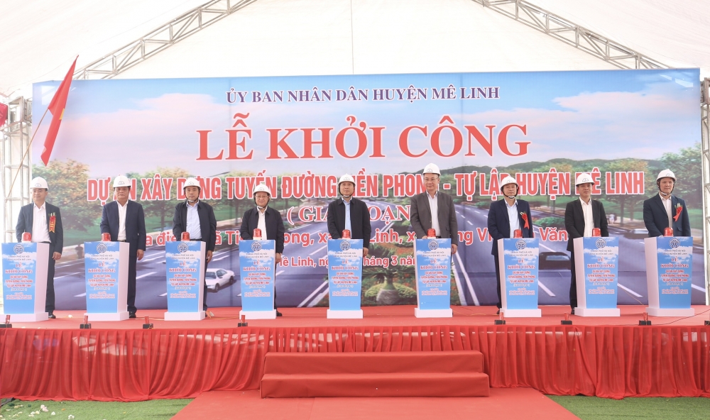 Huyện Mê Linh xây dựng thêm tuyến đường 800 tỷ đồng kết nối với Vành đai 4