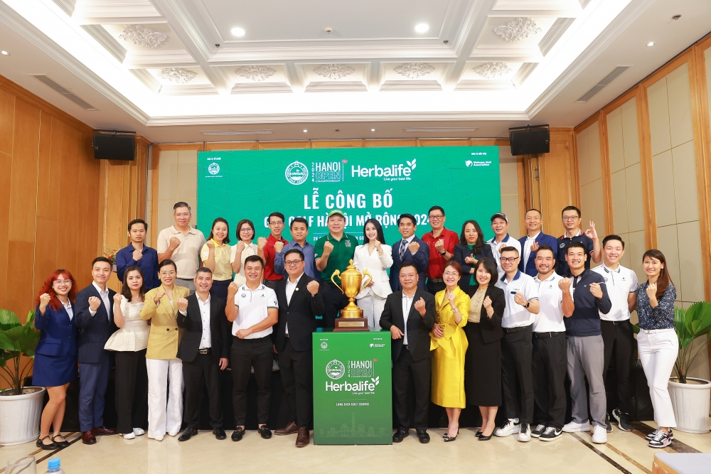 Gần 1000 VĐV tham dự Giải Golf Hà Nội Mở rộng - Tranh cúp Herbalife