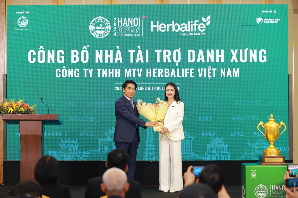 Gần 1000 VĐV tham dự Giải Golf Hà Nội Mở rộng - Tranh cúp Herbalife