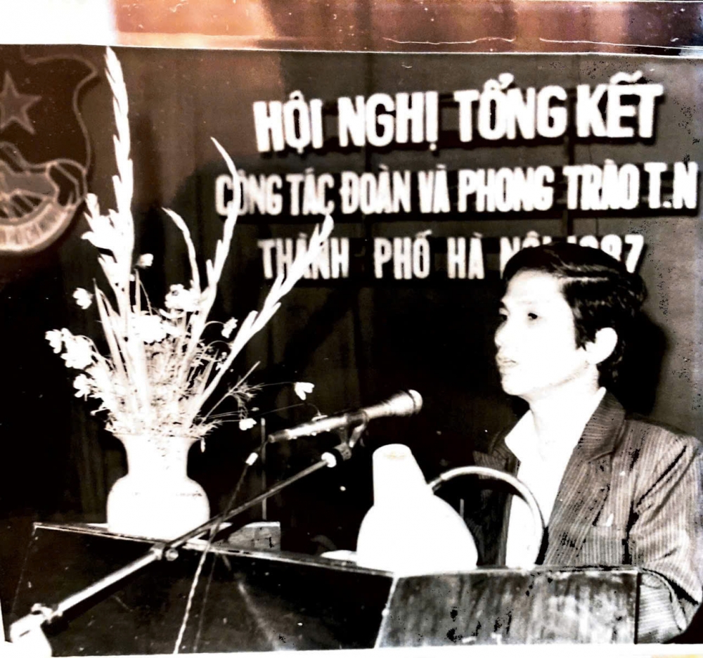 Ông Lê Đình Cường giai đoạn công tác tại Thành đoàn Hà Nội