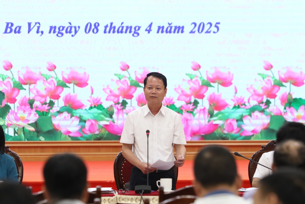 Huyện Ba Vì sử dụng flycam để quản lý đất đai, Ttxd