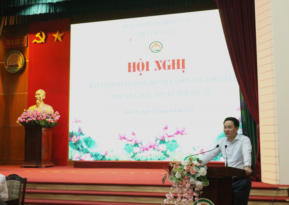 Sơn Tây quyết liệt thực hiện nhiệm vụ phát triển kinh tế, văn hóa, xã hội