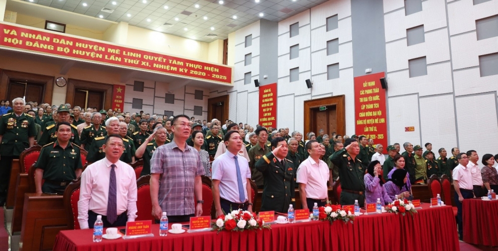 Huyện Mê Linh gặp mặt, tri ân các cựu binh kháng chiến chống Mỹ