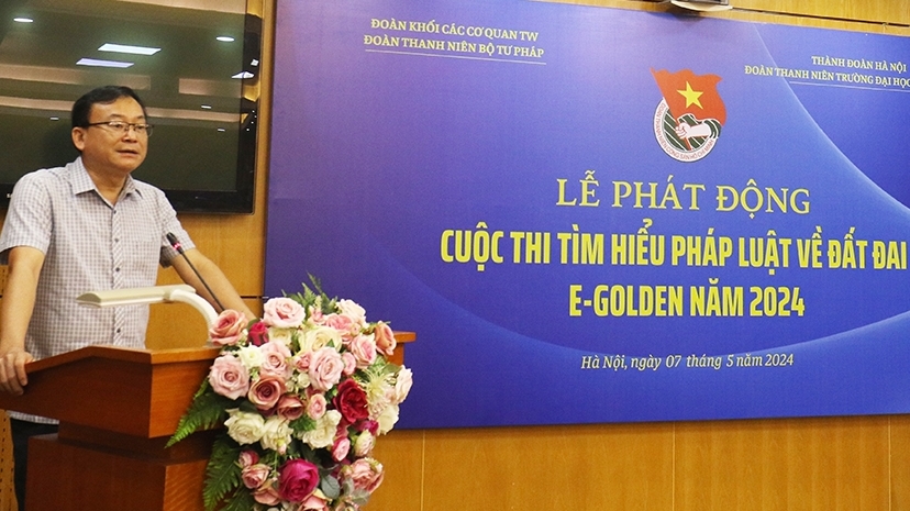 Phát động Cuộc thi tìm hiểu pháp luật đất đai E- Golden năm 2024