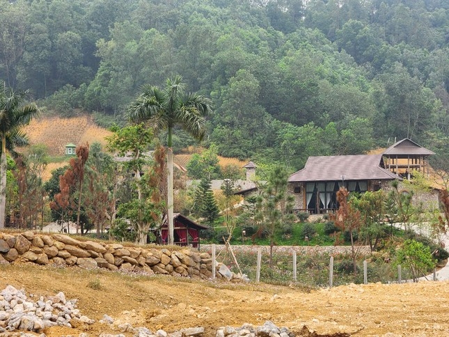 Một công trình vi phạm tại xã Tiến Xuân, huyện Thạch Thất Một công trình vi phạm tại xã Tiến Xuân, huyện Thạch Thất