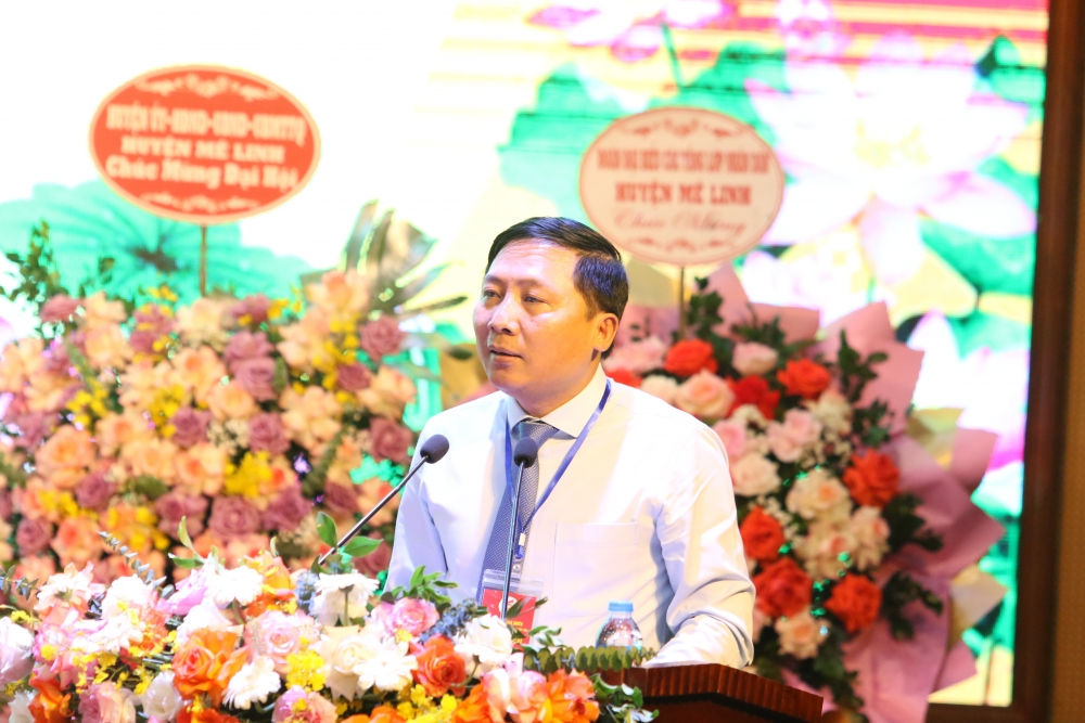Đồng chí Lê Sỹ Cường đắc cử Chủ tịch Ủy ban MTTQ VN huyện Mê Linh
