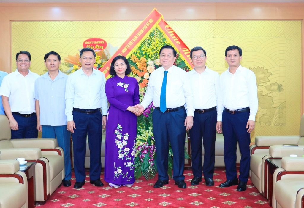 Lãnh đạo TP Hà Nội chúc mừng Ban Tuyên giáo Trung ương