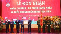 Huyện Mê Linh vinh dự đón nhận Huân chương Lao động hạng Nhất