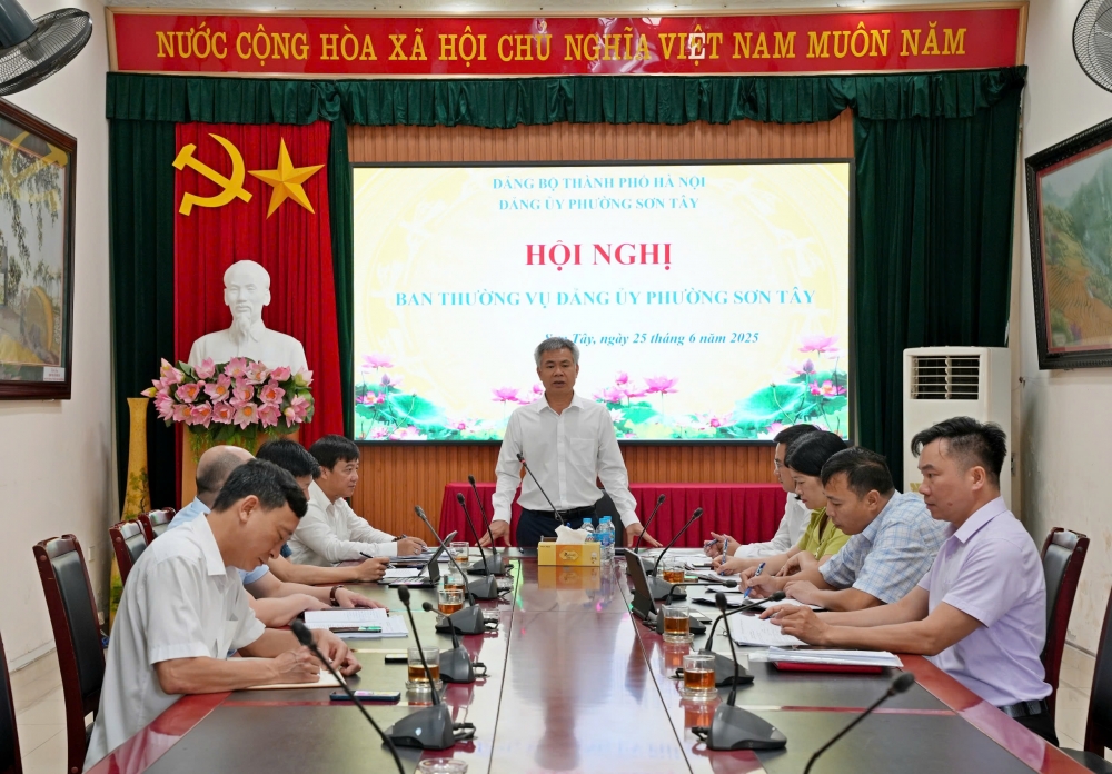 Các xã, phường ở Sơn Tây bắt nhịp nhanh với mô hình chính quyền mới