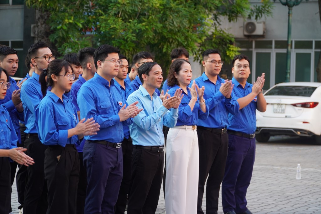 Đoàn Thanh niên Học viện Thanh thiếu niên Việt Nam xuất quân tình nguyện hè
