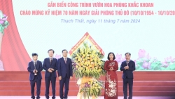 Xây dựng huyện Thạch Thất theo hướng đô thị xanh