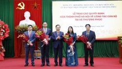 Đồng chí Tạ Hữu Thọ giữ chức Bí thư Đảng ủy xã Thượng Phúc