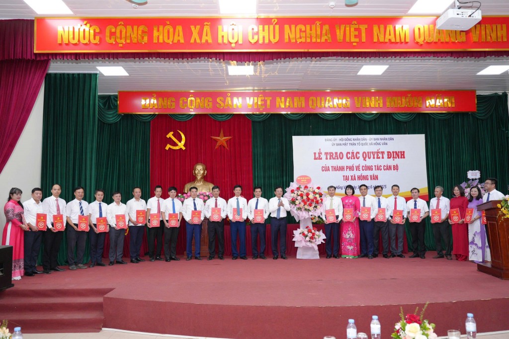 Ban chấp hành, Ban Thường vụ, Bí thư, Phó Bí thư và uỷ ban kiểm tra Đảng uỷ xã Hồng Vân nhiệm kỳ 2025 -2030 Ban chấp hành, Ban Thường vụ, Bí thư, Phó Bí thư và uỷ ban kiểm tra Đảng uỷ xã Hồng Vân nhiệm kỳ 2025 -2030