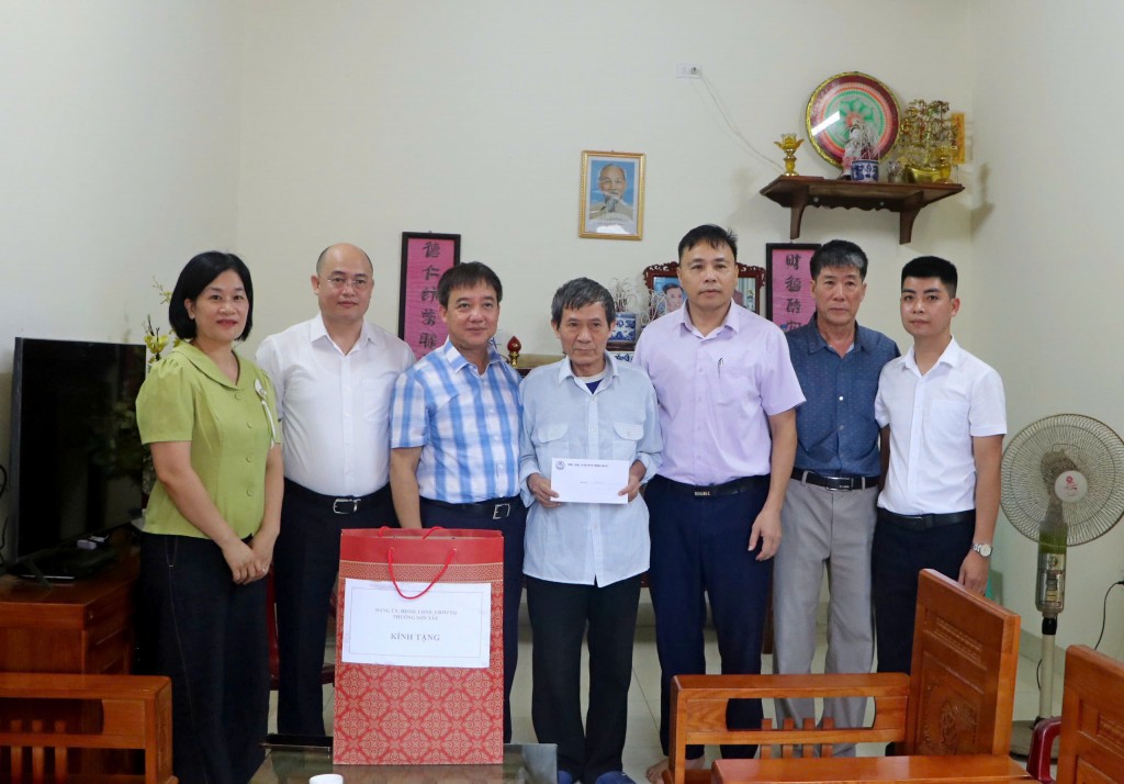 Phường Sơn Tây hết lòng với hoạt động đền ơn đáp nghĩa