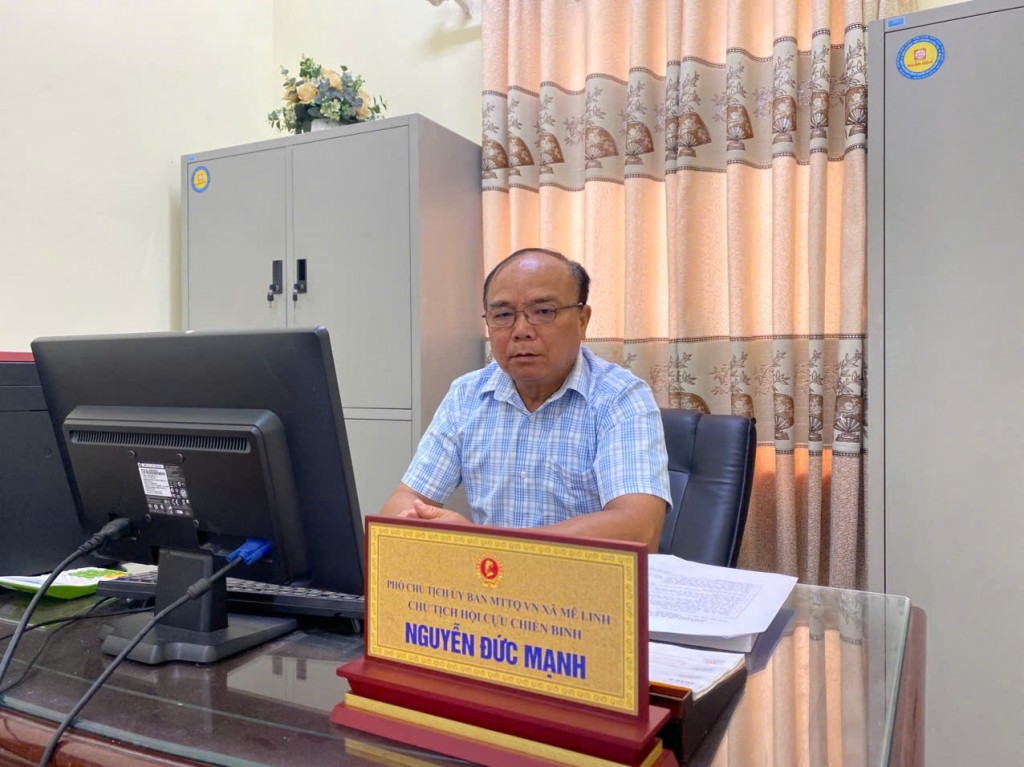 Cựu chiến binh phấn khởi với sự đổi thay trong công tác mặt trận