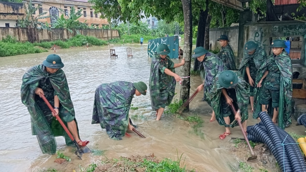 Huyện Thạch Thất thiệt hại hơn 136ha hoa màu do mưa lũ