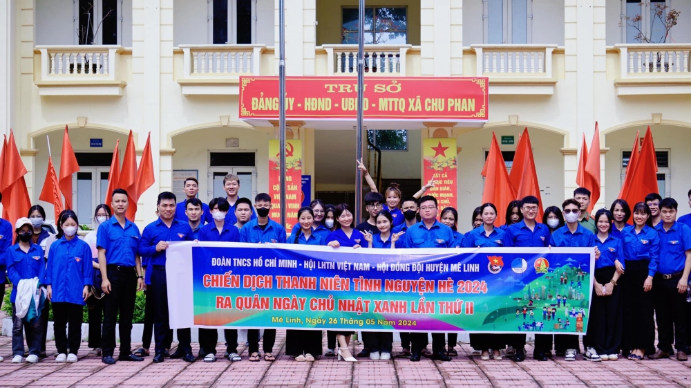 Tập hợp sức mạnh thanh niên, góp phần vào sự phát triển chung của huyện Mê Linh
