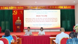 MTTQ phường Tùng Thiện đóng góp nhiều ý kiến vào văn kiện Đại hội