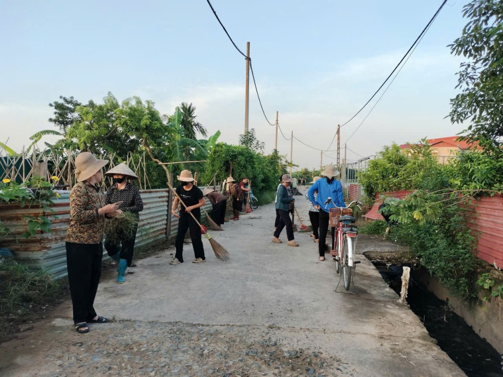 Xã Mê Linh: Làm đẹp quê hương Hai Bà Trưng