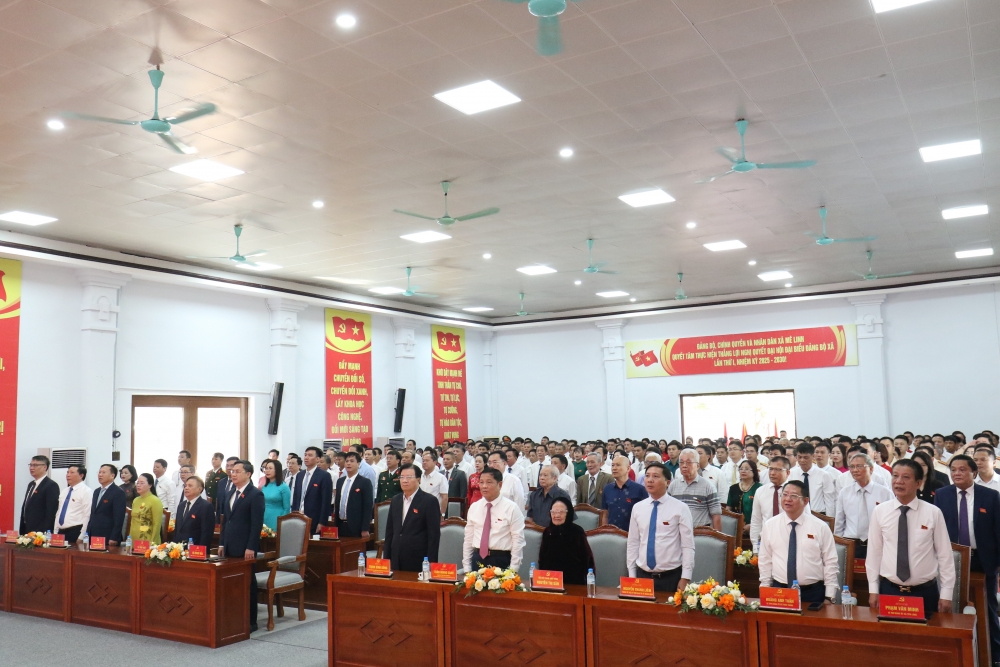  Đại hội đại biểu Đảng bộ xã Mê Linh lần thứ I, nhiệm kỳ 2025-2030