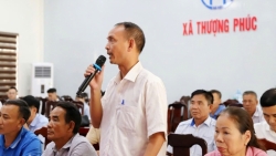 xa thuong phuc lay y kien nguoi dan ve xay dung duong sat bac nam