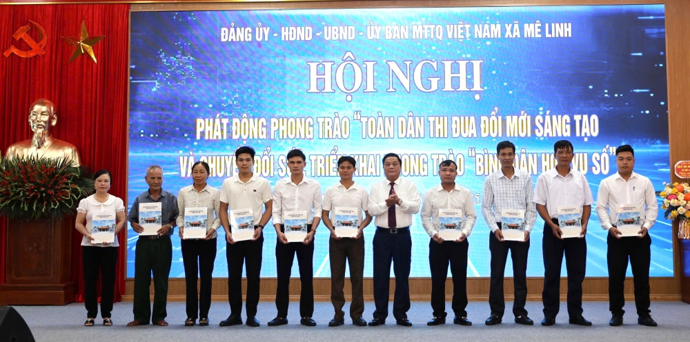 Xã Mê Linh xác định chuyển đổi số là nhiệm vụ trọng tâm, then chốt Xã Mê Linh xác định chuyển đổi số là nhiệm vụ trọng tâm, then chốt