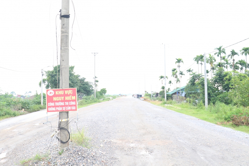 Do vướng GPMB, dự án Vành đai 4 đoạn qua xã Mê Linh hiện tại chưa thể thi công