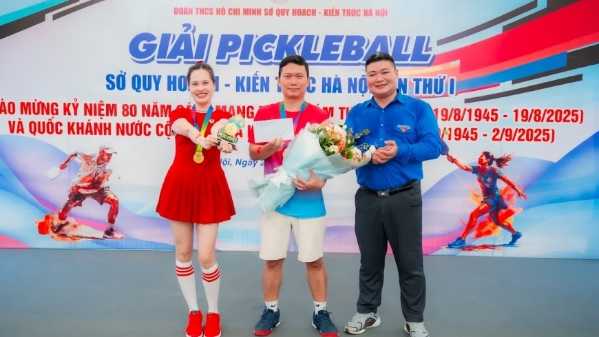 Sôi nổi Giải Pickleball Sở Quy hoạch – Kiến trúc Hà Nội lần thứ nhất