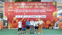 Tưng bừng Giải Pickleball “CLB Ngôi sao Thành Thái và những người bạn”