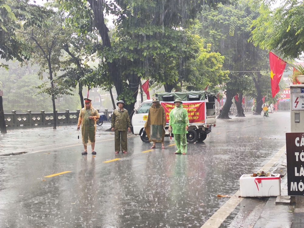 Sơn Tây chủ động ứng phó với bão số 5 Sơn Tây chủ động ứng phó với bão số 5