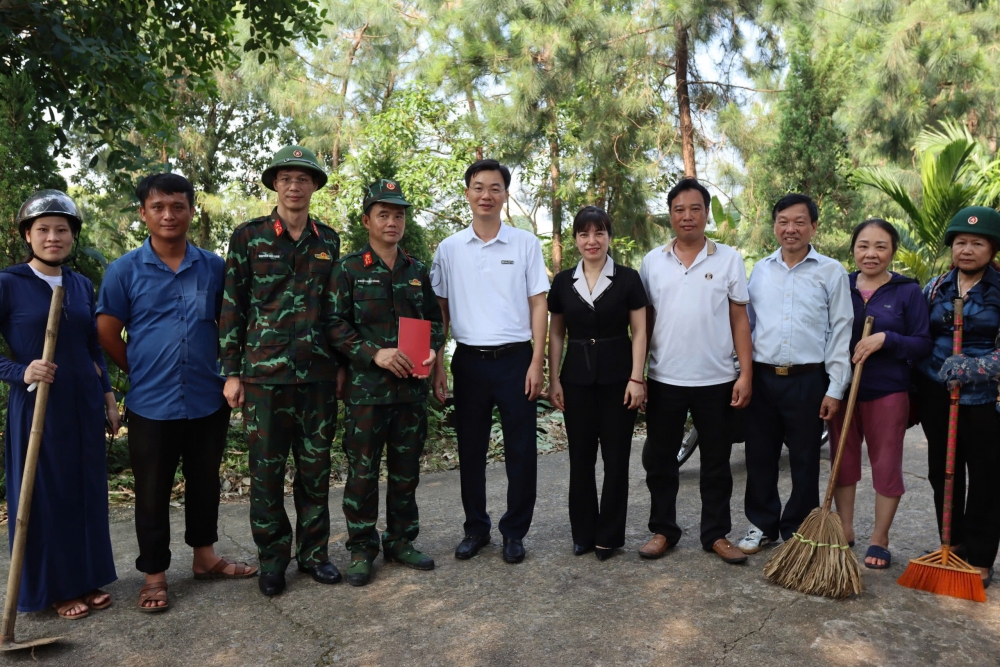 Sơn Tây tổng vệ sinh môi trường, khắc phục hậu quả bão số 3