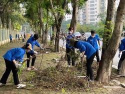 tuoi tre quan nam tu liem chung tay don dep cac tuyen pho sau bao so 3
