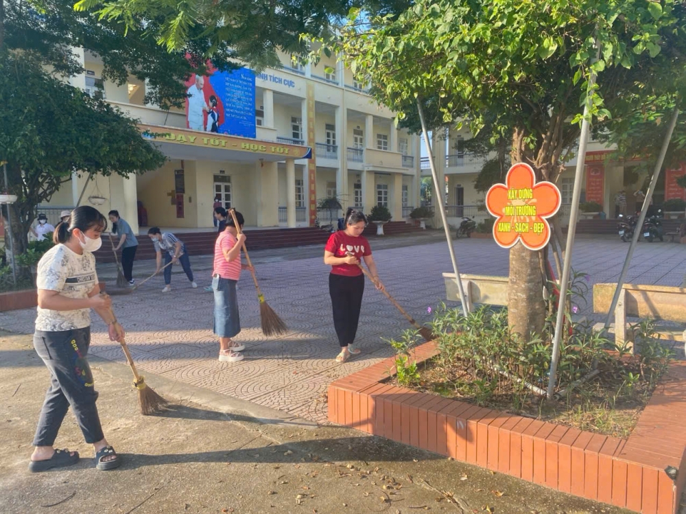 Xã Chương Dương sẵn sàng đón học sinh tới trường