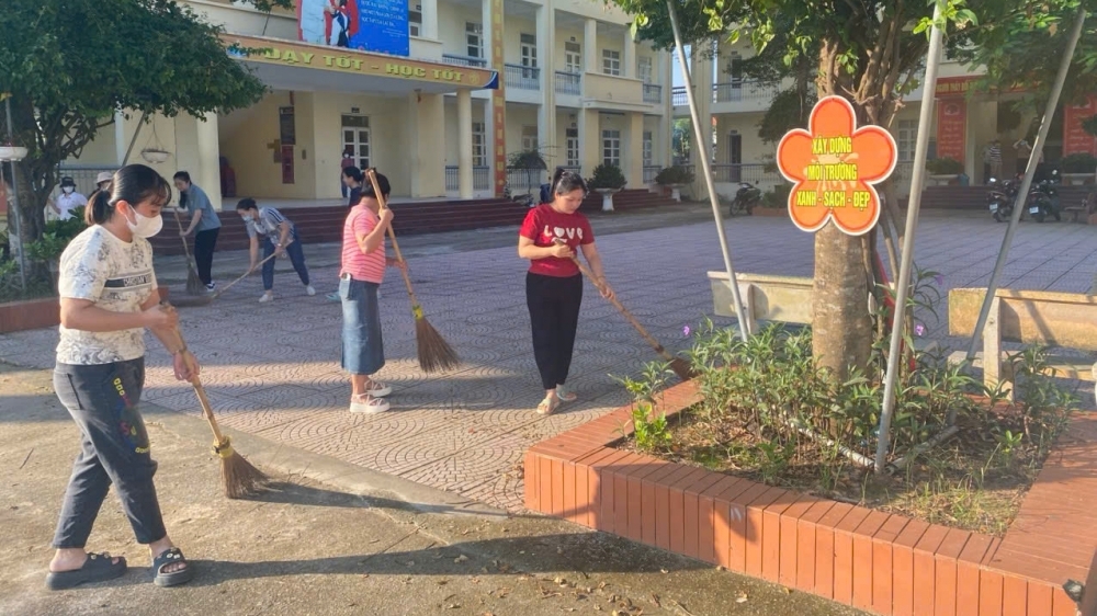 Xã Chương Dương sẵn sàng đón học sinh tới trường