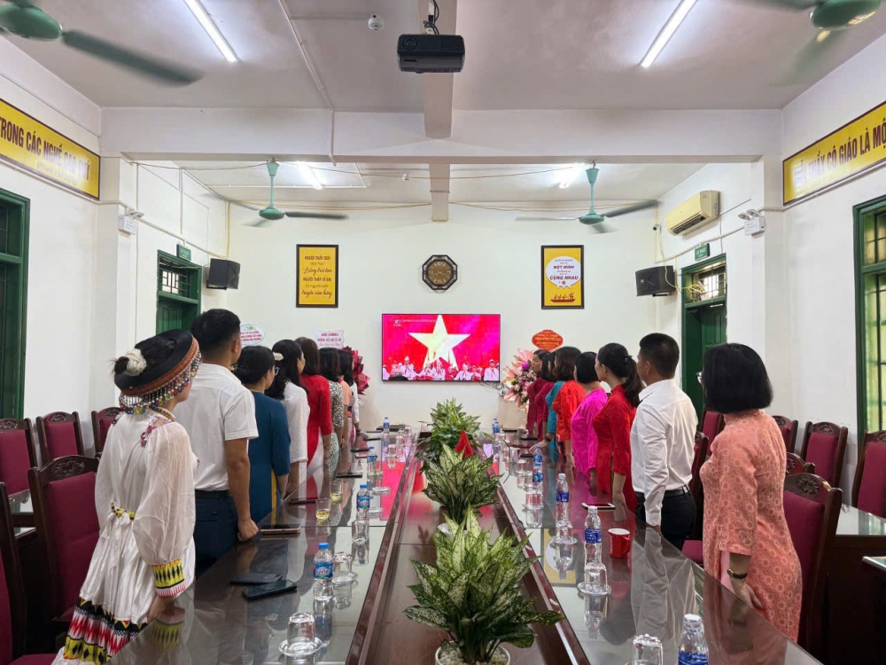 Năm học mới, khí thế mới tại phường Sơn Tây