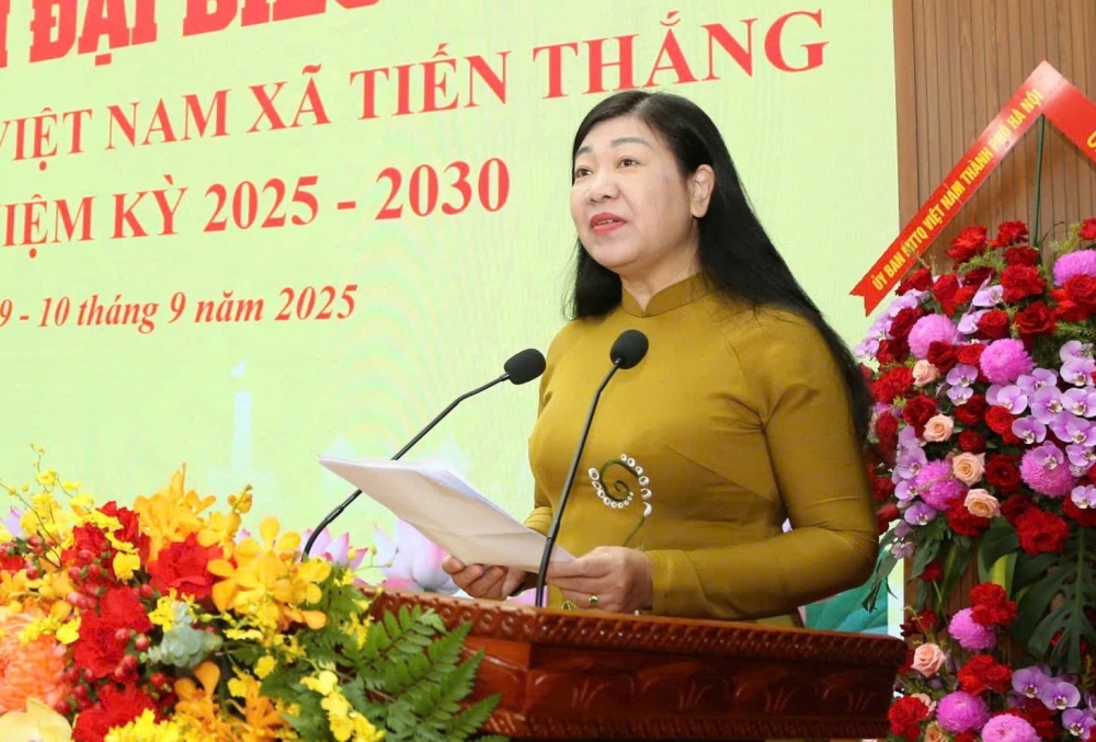 Hạnh phúc, ấm no của Nhân dân là mục tiêu phấn đấu của MTTQ xã Tiến Thắng