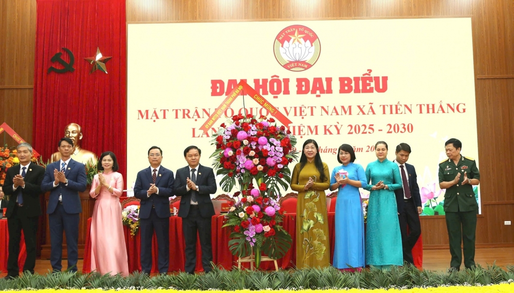 Hạnh phúc, ấm no của Nhân dân là mục tiêu phấn đấu của MTTQ xã Tiến Thắng