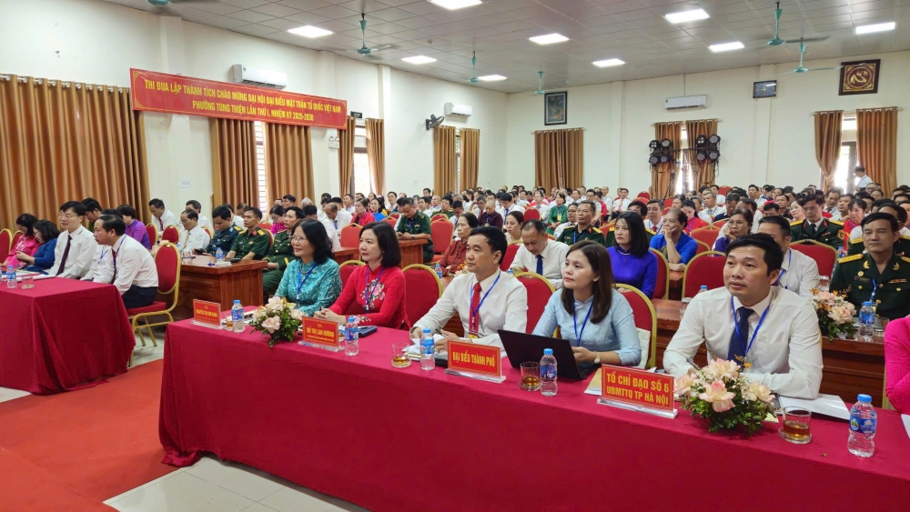 MTTQ phường Tùng Thiện thể hiện rõ vai trò trung tâm khối đại đoàn kết MTTQ phường Tùng Thiện thể hiện rõ vai trò trung tâm khối đại đoàn kết