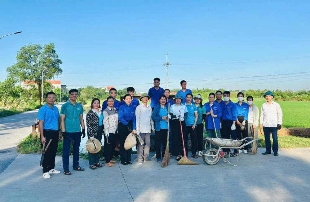 Tuổi trẻ Phú Xuyên hôm nay viết tiếp câu chuyện hòa bình