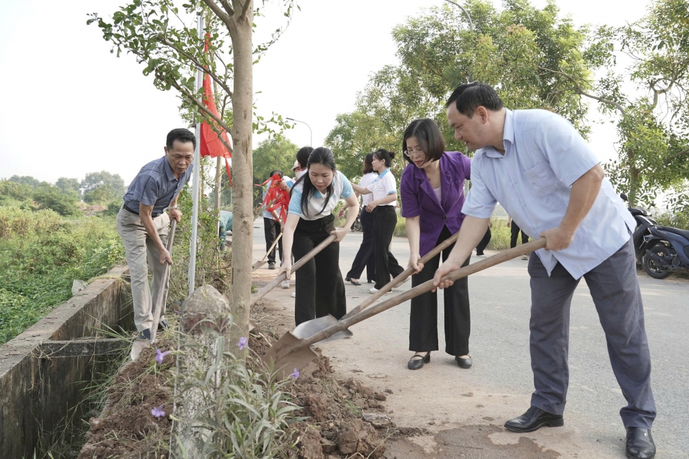 Phụ nữ Thường Tín khánh thành công trình chào mừng Đại hội MTTQ