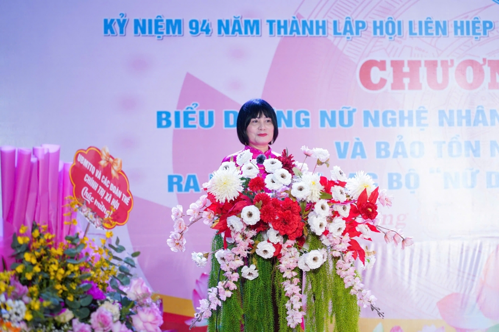 Huyện Thường Tín vinh danh nữ nghệ nhân tiêu biểu