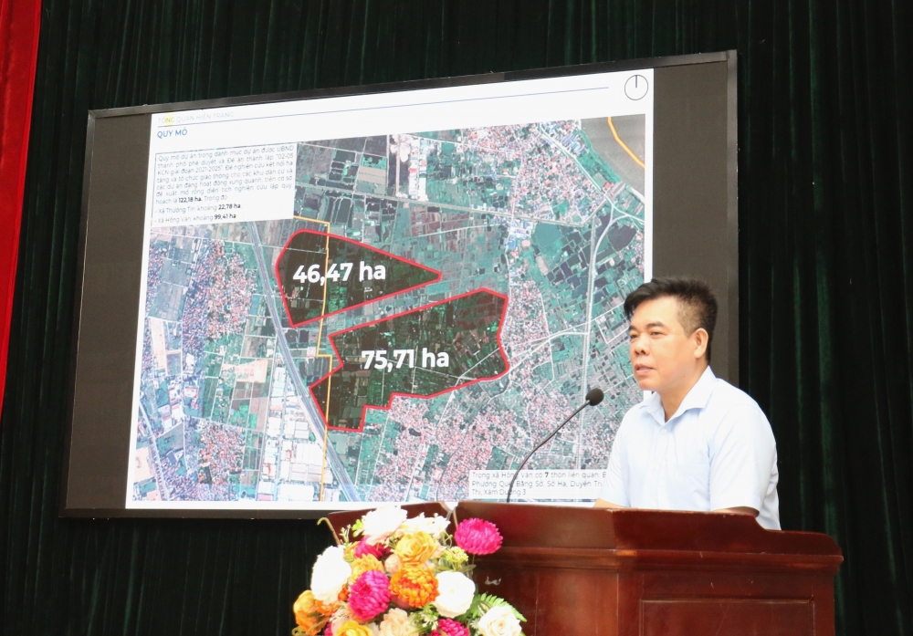 Xây dựng KCN Bắc Thường Tín hiệu quả, thân thiện môi trường