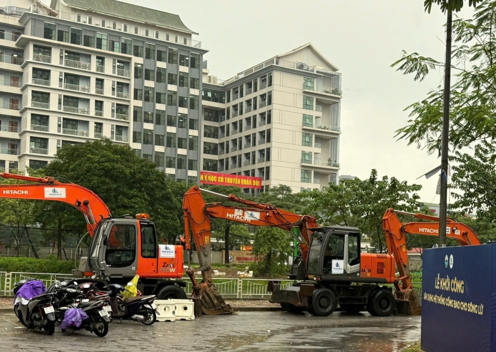 Quyết tâm hoàn thành dự án hệ thống cống bao sông Lừ vào quý II/2027 Quyết tâm hoàn thành dự án hệ thống cống bao sông Lừ vào quý II/2027