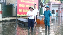 Xã Tiến Thắng chủ động ứng phó mưa lũ, đảm bảo đời sống Nhân dân