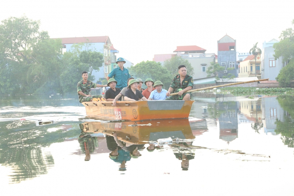 Sức sống mới từ chính quyền 2 cấp tại xã Tiến Thắng