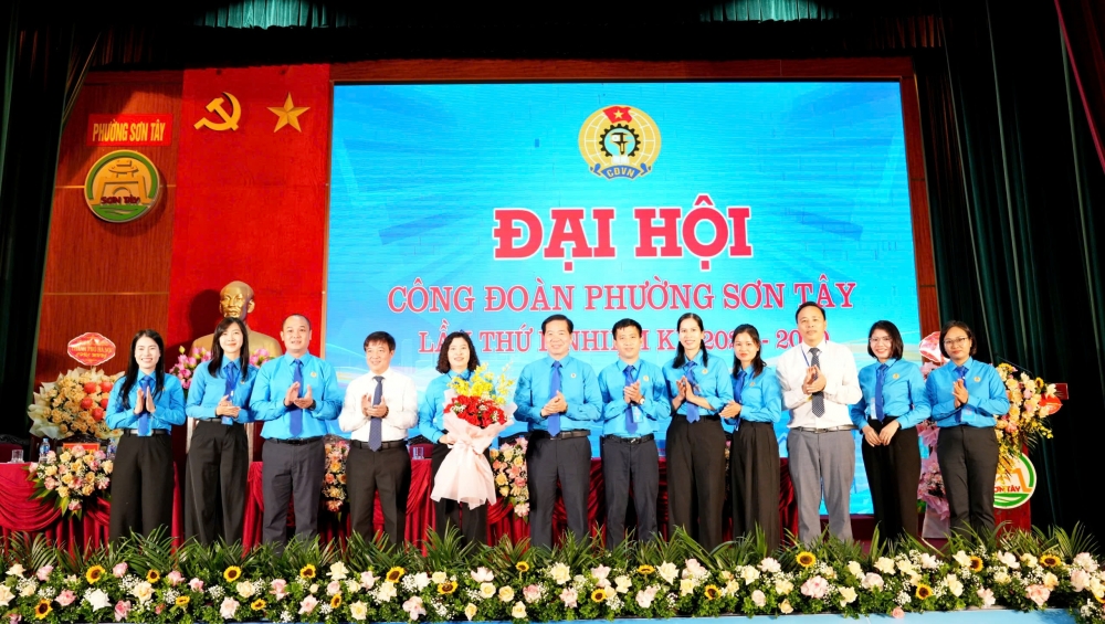 Xác định 3 khâu đột phá tại Đại hội công đoàn phường Sơn Tây