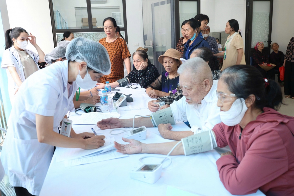 Xã Mê Linh phát động chương trình khám, quản lý, theo dõi sức khỏe toàn dân